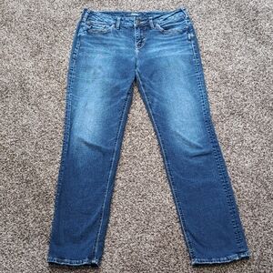 Silver Jeans Avery Straight Size 28x32